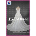 ED Bridal Elegant Lace Appliques Bow Belt Lace Up Ball Gown Satin Wedding Dress China